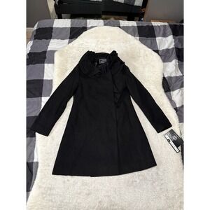 New Rothschild Women's Black Coat Size 12 Jacket NWT‎